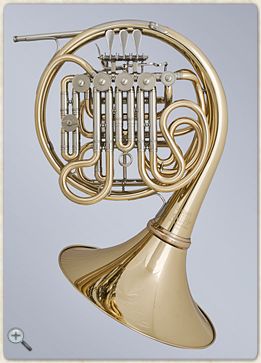 Knopf Horn Modell Nr. 17A